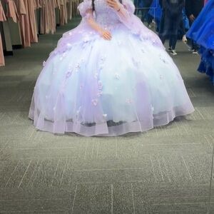 Elegant Lavender Sweet 16 / Quince Dress